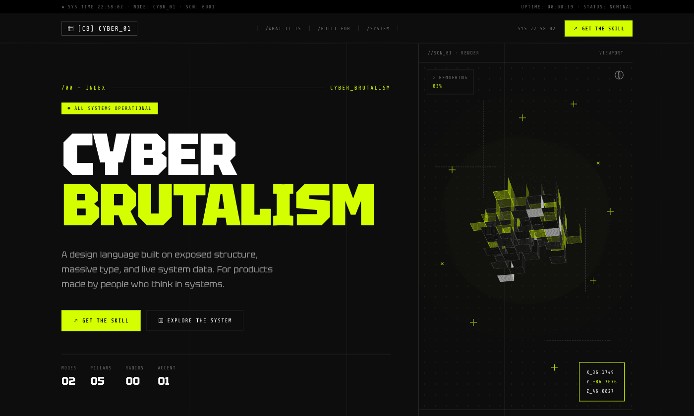 Cyber Brutalism