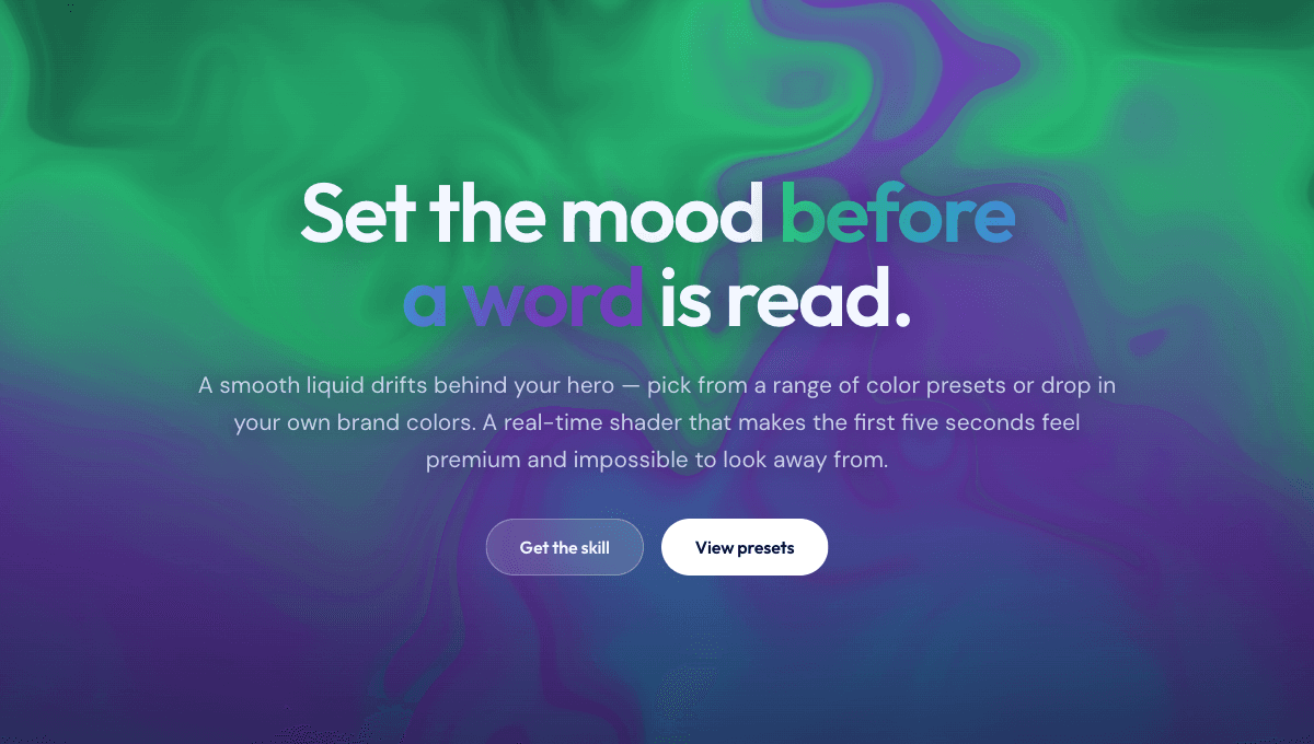 Liquid Background